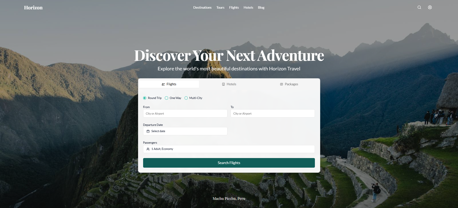 Travel Agency Website